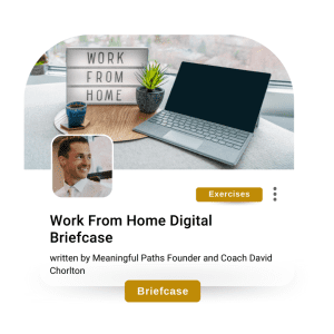 Work From Home Wellness Digital Briefcase