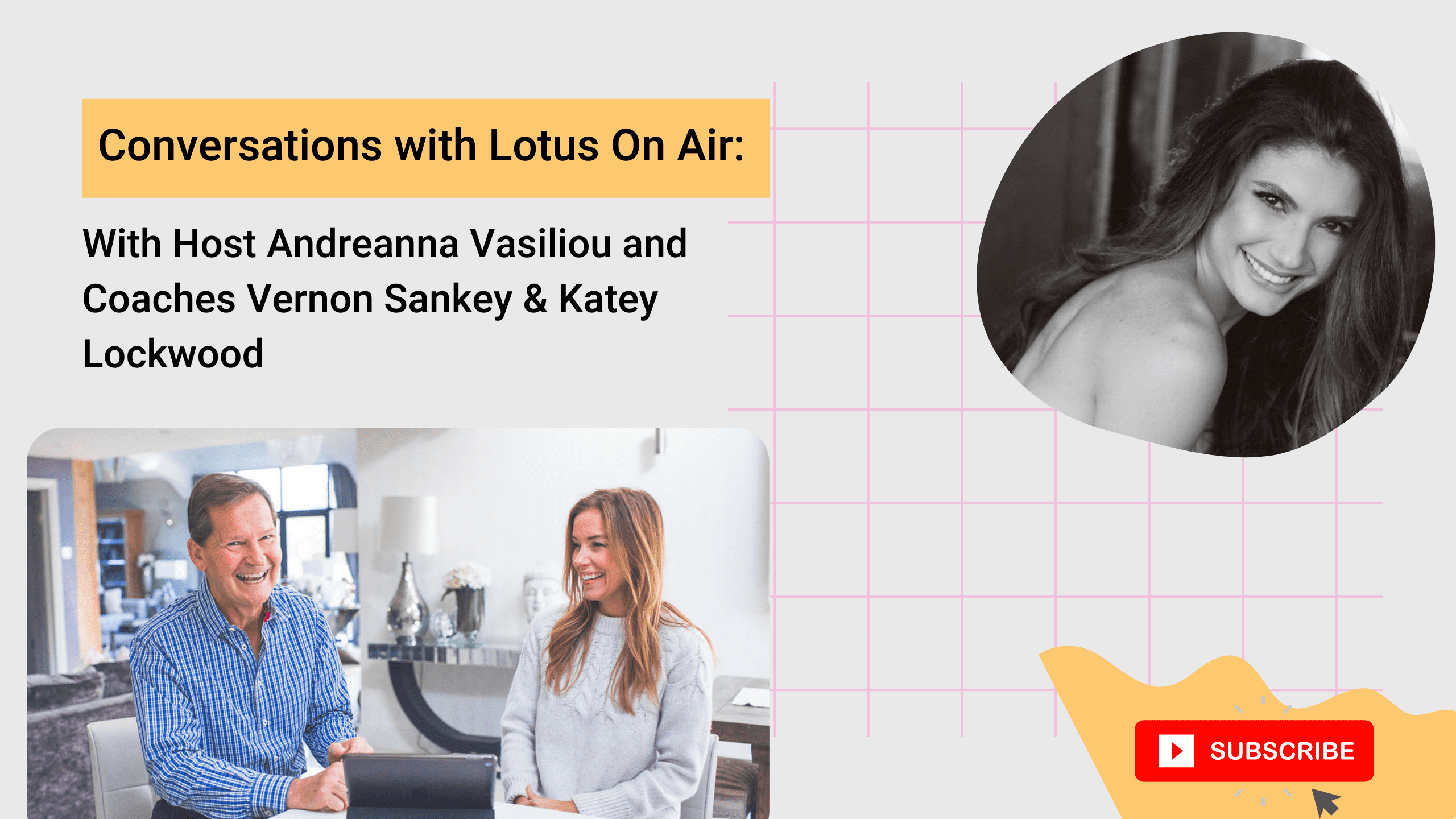 Conversations with Lotus On Air: Vernon Sankey & Katey Lockwood 4 Andreanna and Vernon and Katey Cover Art