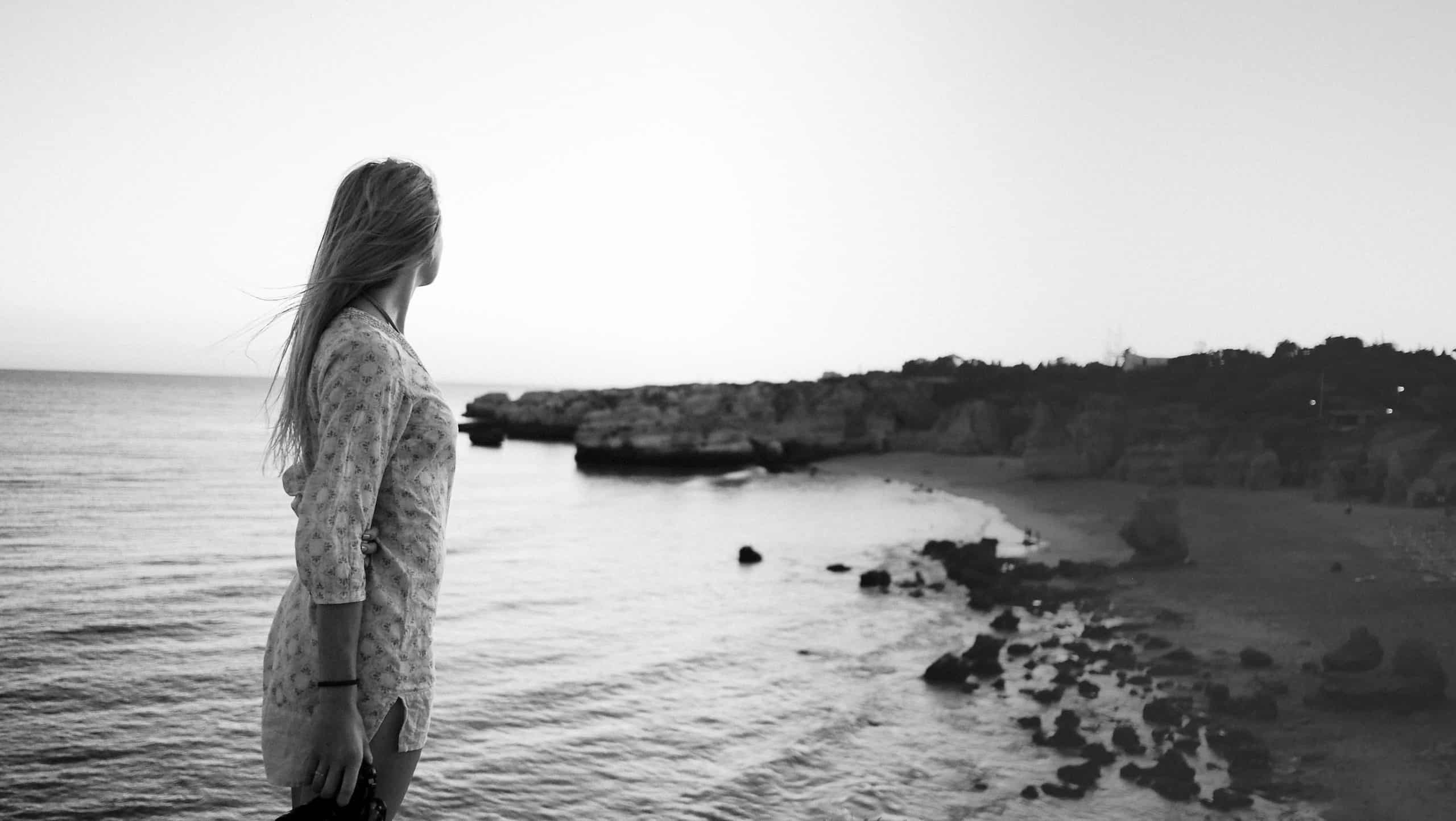 What you can do after you've made a huge mistake 8 Woman staring out across a lake