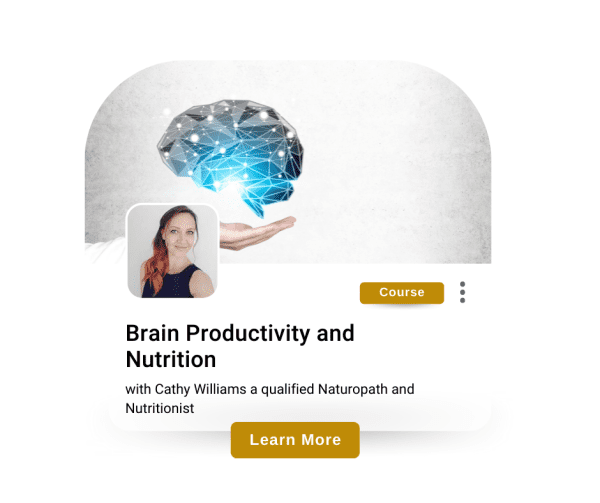 Brain Productivity & Nutrition Micro-Learning Course