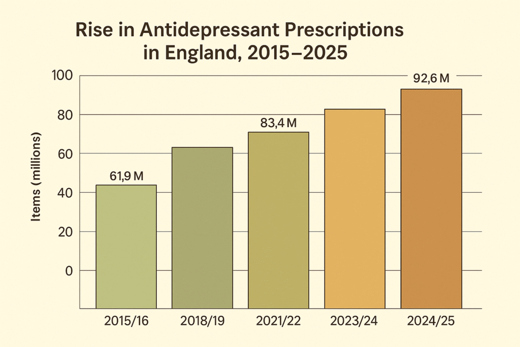 England Antidepressants rise 1