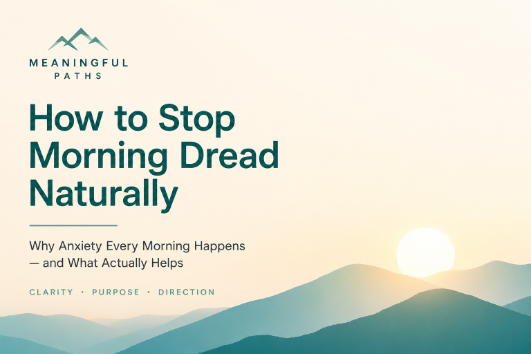 Blog 55 Morning Anxiety