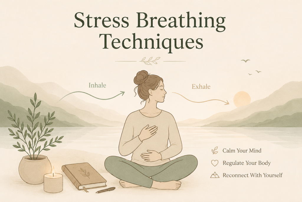 Stress Breathing Techniques: Gentle Practices for Calm, Grounding and Emotional Stability 2 Stress Breathing Techniques